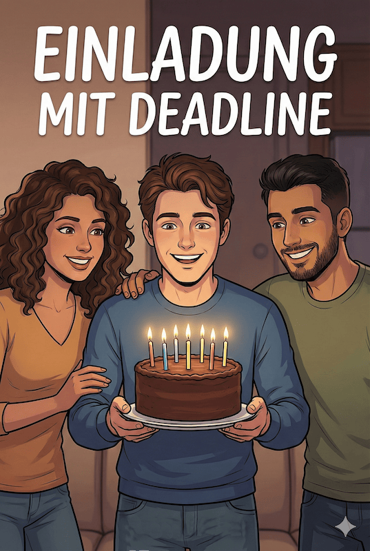 Einladung mit Deadline